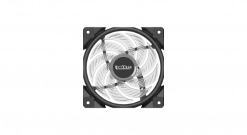 Вентилятор PCCooler HALO RGB 120x120x25мм (PWM, пит. от мат.платы и БП, 1000-2000 об/мин)