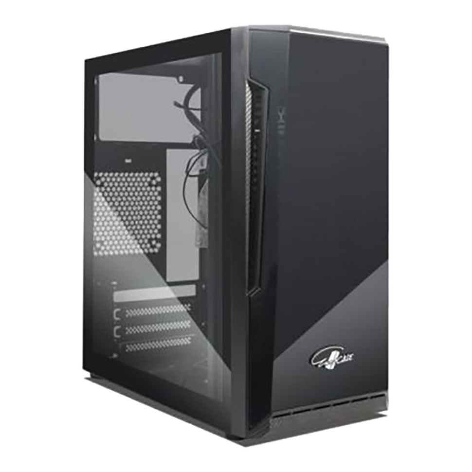 Компьютерный корпус Eurocase MA03 TG Black (00-00845802)