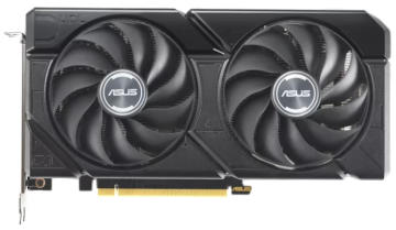 Видеокарта ASUS (DUAL-RTX4060TI-O8G-EVO) GeForce RTX 4060 TI 8GB DUAL EVO Black OC (90YV0J49-M0NA00)