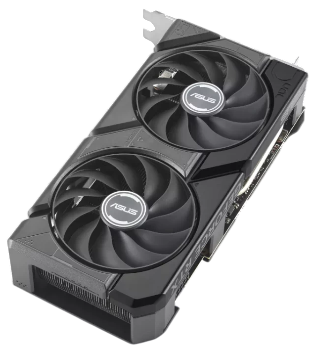 Видеокарта ASUS (DUAL-RTX4060TI-O8G-EVO) GeForce RTX 4060 TI 8GB DUAL EVO Black OC (90YV0J49-M0NA00)