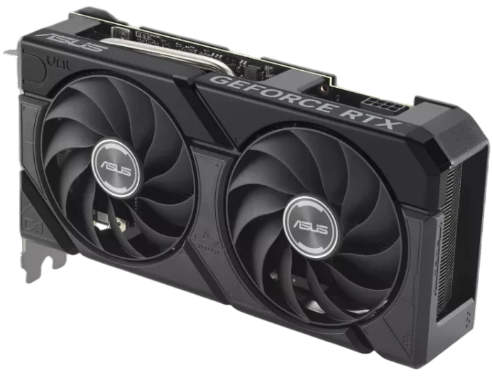 Видеокарта ASUS (DUAL-RTX4060TI-O8G-EVO) GeForce RTX 4060 TI 8GB DUAL EVO Black OC (90YV0J49-M0NA00)