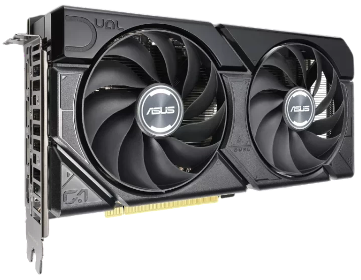Видеокарта ASUS (DUAL-RTX4060TI-O8G-EVO) GeForce RTX 4060 TI 8GB DUAL EVO Black OC (90YV0J49-M0NA00)