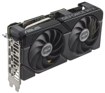 Видеокарта ASUS (DUAL-RTX4060TI-O8G-EVO) GeForce RTX 4060 TI 8GB DUAL EVO Black OC (90YV0J49-M0NA00)