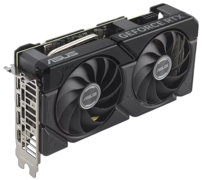 Видеокарта ASUS (DUAL-RTX4060TI-O8G-EVO) GeForce RTX 4060 TI 8GB DUAL EVO Black OC (90YV0J49-M0NA00)