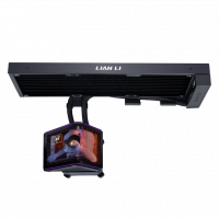 Система жидкостного охлаждения для процессора Lian Li HydroShift II OLED Curved 360 Fanless GHS2OLDC36NB Black (G89.GHS2OLDC36NB.R0)