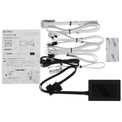 Комплект вентиляторов для корпуса Lian Li UNI FAN AL120 V2 ARGB White (G99.12ALV23W.R0)
