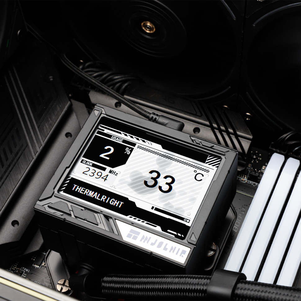 Система жидкостного охлаждения для процессора Thermalright Mjolnir Vision 360 ARGB Black (TRMV360AB)