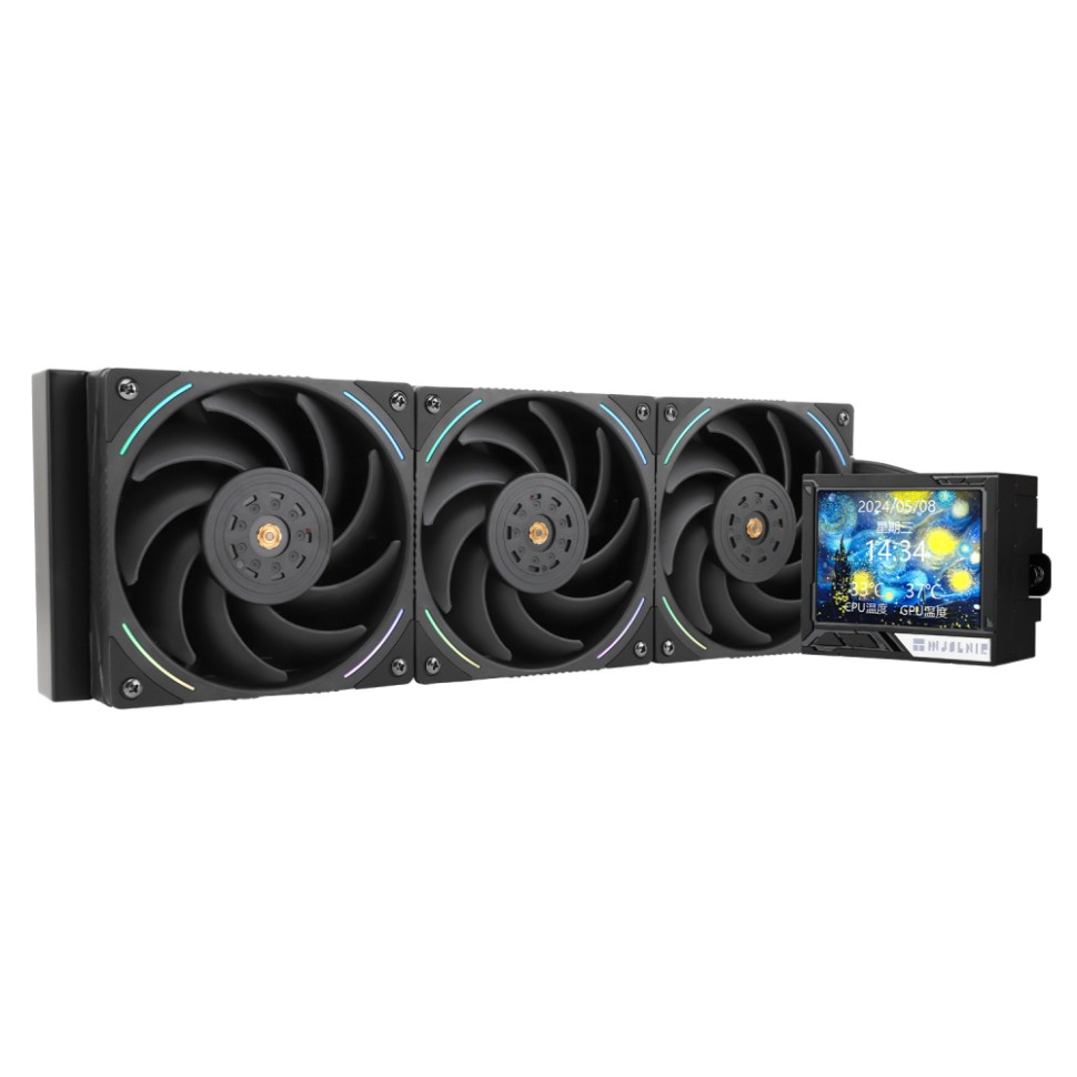 Система жидкостного охлаждения для процессора Thermalright Mjolnir Vision 360 ARGB Black (TRMV360AB)