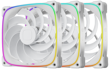 Комплект вентиляторов для корпуса Geometric Future Squama 2503RW-14 Reverse ARGB White (1F2503R314100)
