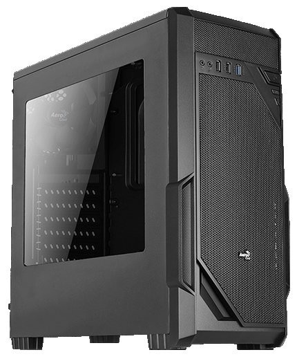 Компьютерный корпус AEROCOOL VS-1 WINDOW Black