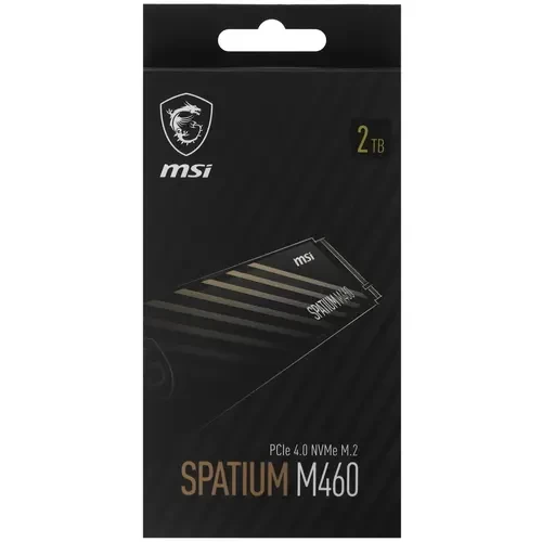 Твердотельный накопитель MSI 2000 Gb SPATIUM M460