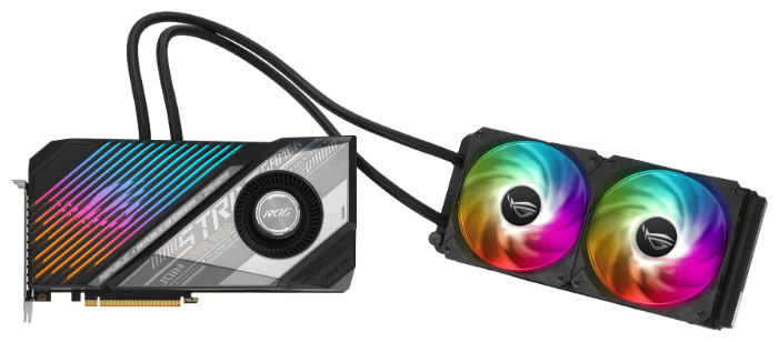 Видеокарта ASUS (ROG-STRIX-LC-RX6800XT-O16G-GAMING) Radeon RX 6800 XT 16GB ROG Strix LC OC