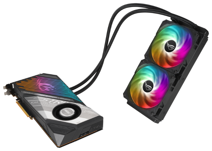 Видеокарта ASUS (ROG-STRIX-LC-RX6800XT-O16G-GAMING) Radeon RX 6800 XT 16GB ROG Strix LC OC