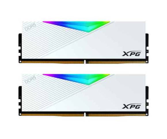 Оперативная память 32 Gb 5600 MHz ADATA XPG LANCER RGB White (AX5U5600C3616G-DCLARWH)