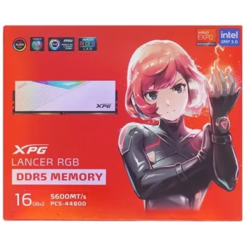 Оперативная память 32 Gb 5600 MHz ADATA XPG LANCER RGB White (AX5U5600C3616G-DCLARWH)