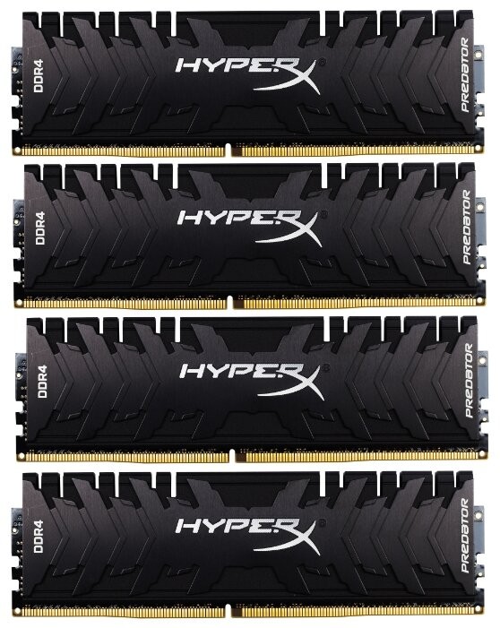 Оперативная память 32 Gb 3200 MHz Kingston HYPERX PREDATOR (HX432C16PB3K4/32)