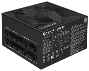 Блок питания Lian Li 1200W SX1200P Black (G9P.SX1200P.B000.RU) 16 Pin (PCIe 5.1 Connector Cable Details)