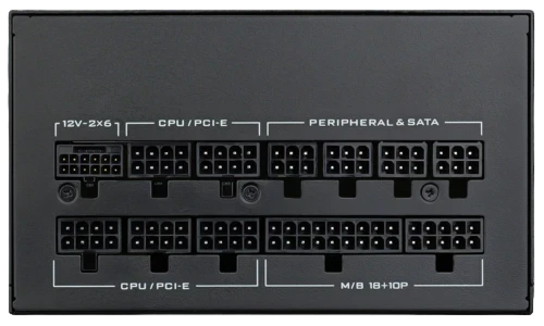 Блок питания Lian Li 1200W SX1200P Black (G9P.SX1200P.B000.RU) 16 Pin (PCIe 5.1 Connector Cable Details)