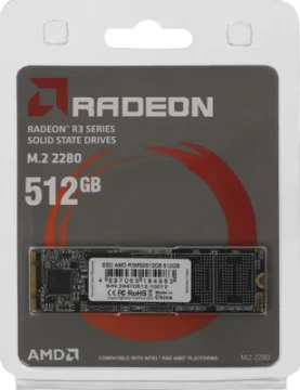 Твердотельный накопитель 512 Gb AMD Radeon R3 Series (R3MS0512G8)