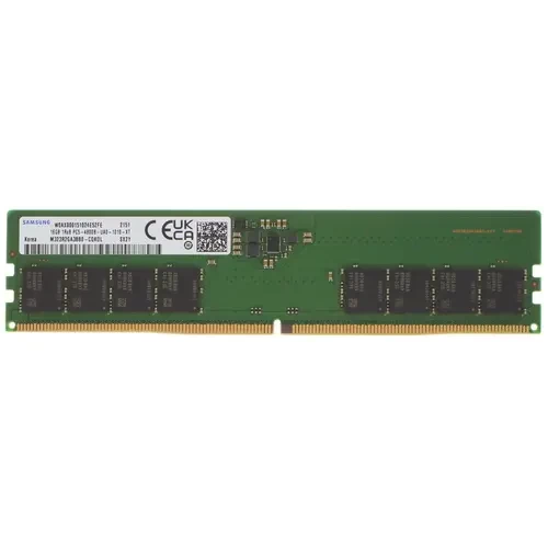 Оперативная память Samsung M323R2GA3BB0-CQK DDR5-4800 MHz 16GB (1x 16GB) Single Rank x8 PC5-38400R OEM