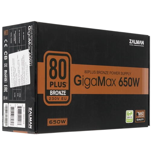 Блок питания Zalman 650W GIGAMAX (ZM650-GVII)