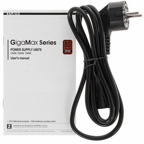 Блок питания Zalman 650W GIGAMAX ZM650-GVII 