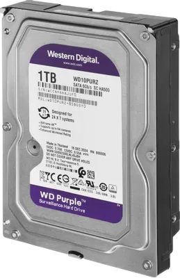 Жесткий диск Western Digital 1000 Gb Purple (WD10PURZ)