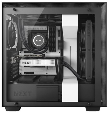 Компьютерный корпус NZXT H700 White/Black CA-H700B-W1