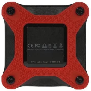 Внешний SSD 480 Gb ADATA SD600Q Red ASD600Q-480GU31-CRD