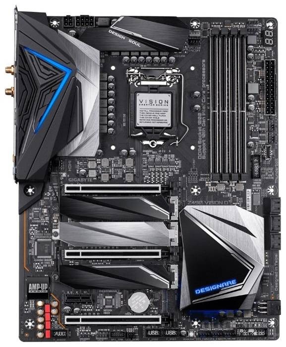 Материнская плата GIGABYTE Z490 VISION D