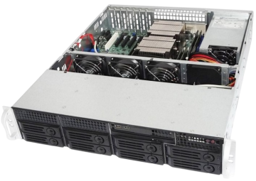 Компьютерный корпус Ablecom CS-R25-37P (A0-CSR2537B100T1) 800W