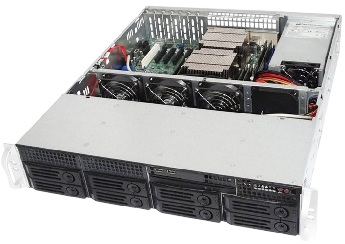 Компьютерный корпус Ablecom CS-R25-37P (A0-CSR2537B100T1) 800W