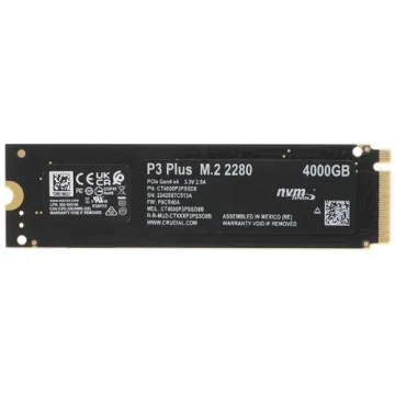 Π’Π²Π΅ΡΠ΄ΠΎΡΠ΅Π»ΡΠ½ΡΠΉ Π½Π°ΠΊΠΎΠΏΠΈΡΠ΅Π»Ρ CRUCIAL 4000 Gb P3 Plus CT4000P3PSSD8