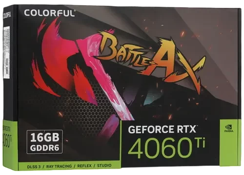 Видеокарта Colorful (RTX 4060 Ti NB DUO 16GB-V) GeForce RTX 4060 Ti 16GB NB DUO 16GB-V