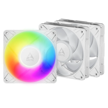 Комплект вентиляторов для корпуса Arctic Cooling P12 Pro ARGB White (ACFAN00326A)