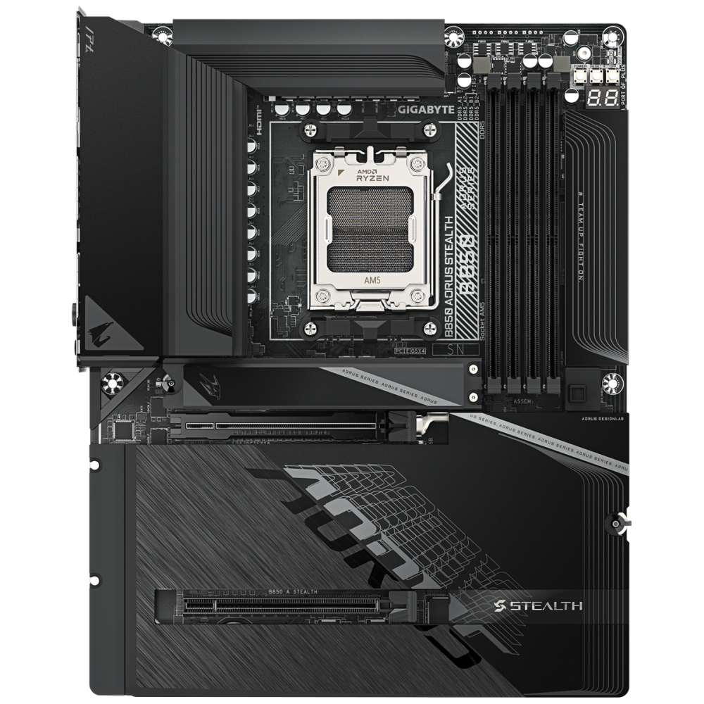 Материнская плата Gigabyte AORUS B850 AORUS STEALTH