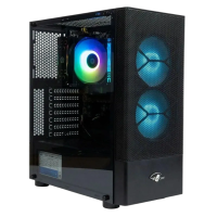 Компьютерный корпус Eurocase B02RGB TG RGB Black (00-00883378)