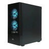 Компьютерный корпус Eurocase B02RGB TG RGB Black (00-00883378)