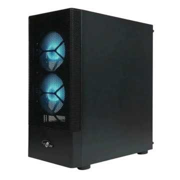 Компьютерный корпус Eurocase B02RGB TG RGB Black (00-00883378)