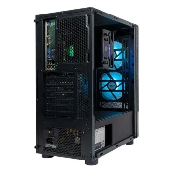 Компьютерный корпус Eurocase B02RGB TG RGB Black (00-00883378)