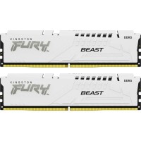 Оперативная память 64 Gb 5600 MHz Kingston FURY Beast AMD White (KF556C36BWEK2-64)