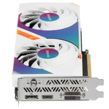 Видеокарта Colorful (RTX 3050 Ultra W DUO OC V2-V) GeForce RTX 3050 8Gb iGame V2-V LHR OC