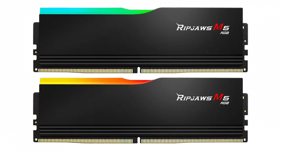 Оперативная память 96 Gb 5200 MHz G.Skill RIPJAWS M5 RGB (F5-5200J4040A48GX2-RM5RK)