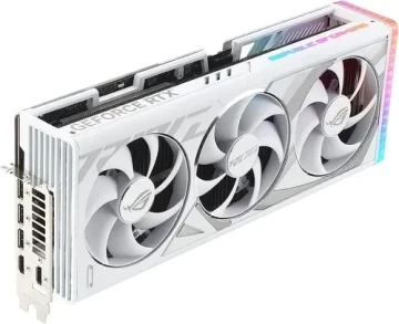 Видеокарта ASUS (ROG-STRIX-RTX4090-O24G-WHITE) GeForce RTX 4090 24Gb ROG STRIX GAMING WHITE OC 90YV0ID2-M0NA00