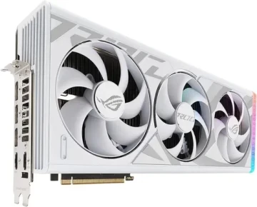 Видеокарта ASUS (ROG-STRIX-RTX4090-O24G-WHITE) GeForce RTX 4090 24Gb ROG STRIX GAMING WHITE OC 90YV0ID2-M0NA00