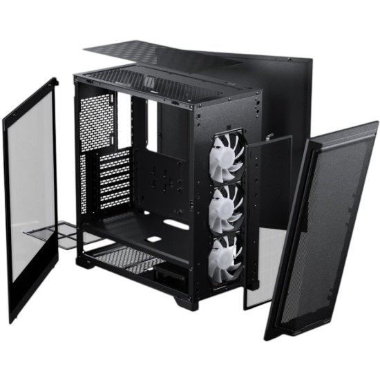 Компьютерный корпус PHANTEKS Eclipse G370A ARGB TG Black (PH-EC370GA_DBK01)