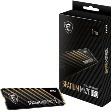 Твердотельный накопитель MSI 1000 Gb SPATIUM M470 PRO (S78-440L0J0-P83)