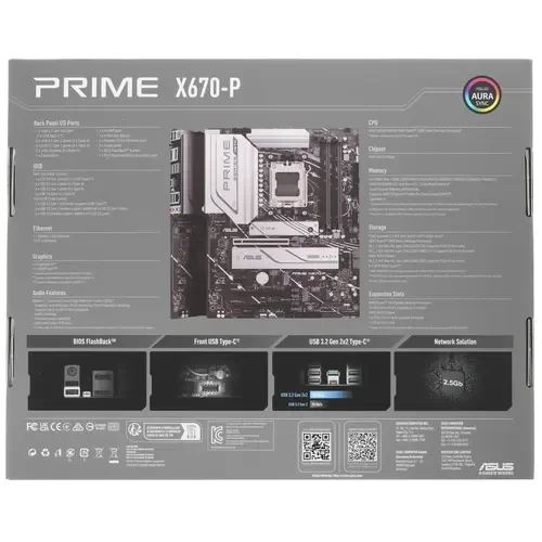 Материнская плата ASUS PRIME X670-P 90MB1BU0-M0EAY0