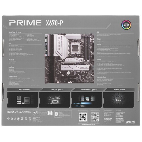 Материнская плата ASUS PRIME X670-P 90MB1BU0-M0EAY0