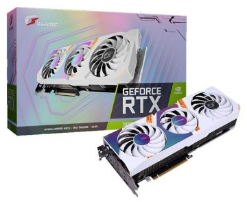 Видеокарта Colorful (RTX 3060 ULTRA W OC 12G-V) GeForce RTX 3060 12GB Ultra W OC 12G-V